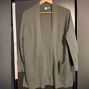 GAP Women’s Green Knit Cardigan